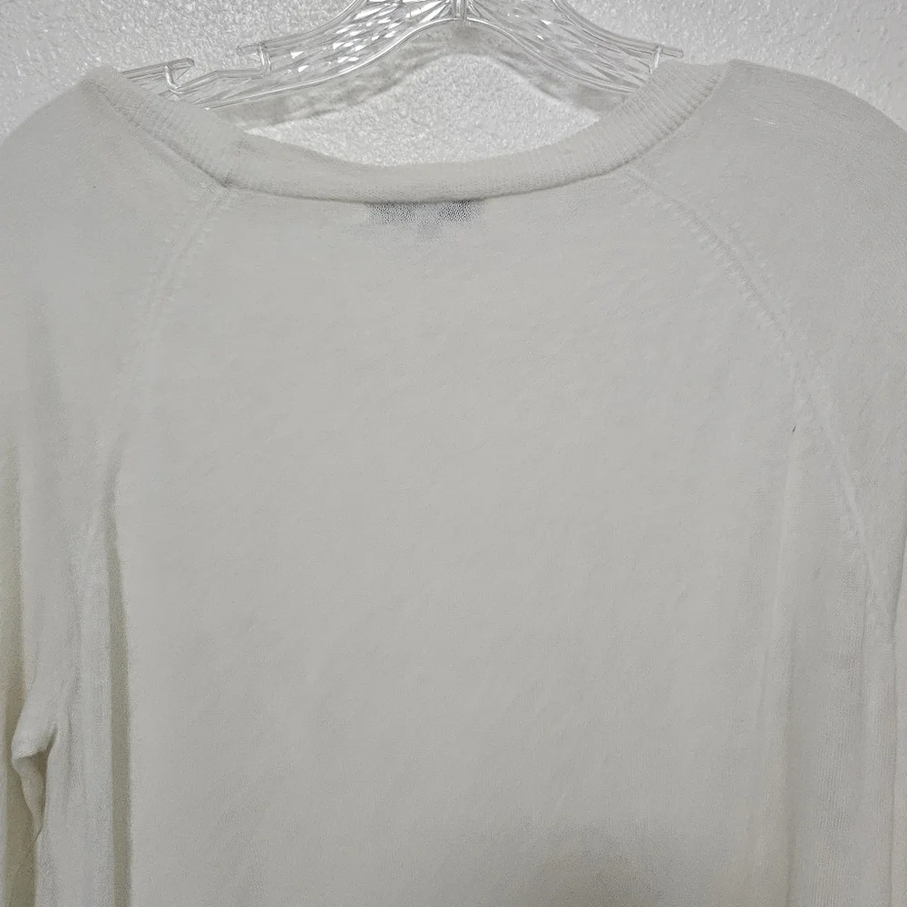 Madewell sweater linen and cotton blend size medium - Picture 9 of 11